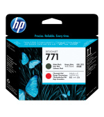 HP 771 Black matte + Red chromatic DJ Printhead, CE017A