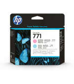 HP 771 Light Magenta + Light Cyan DJ Printhead, CE019A