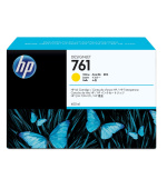 HP 761 Yellow DJ Ink Cart, 400 ml, CM992A