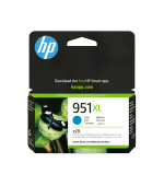 HP 951XL Cyan Ink Cart, 24 ml, CN046AE (1,500 pages)