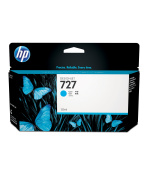 HP 727 Cyan Ink Cart, 130 ml, B3P19A