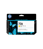 HP 728 130-ml Yellow DesignJet Ink Cartridge
