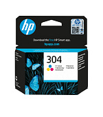 HP 304 Tri-color Ink Cartridge (100 pages)