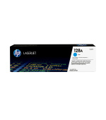 HP 128A Cyan LJ Toner Cart, CE321A (1,300 pages)