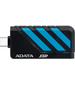 ADATA External SSD 1TB SC735, USB-C 3.2 Gen2, Černo-modrá