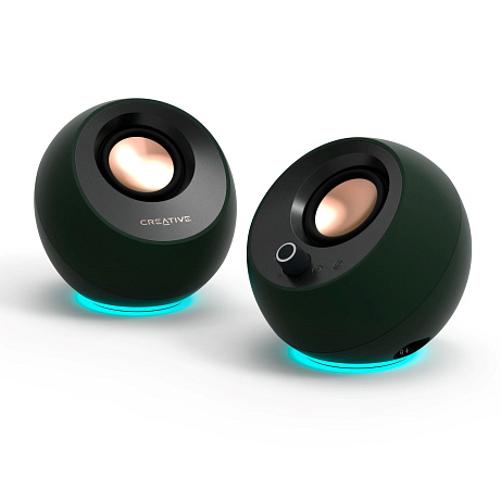 BAZAR - Creative repro Pebble Pro - mobilní reproduktor - černý - Poškozený obal (Komplet)