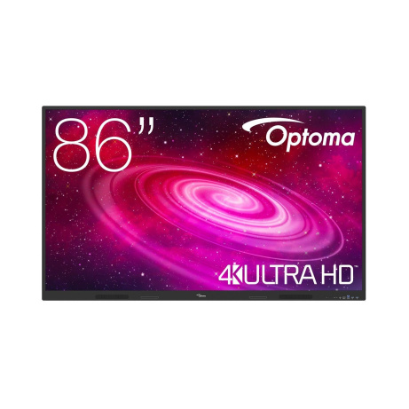 Optoma 1861RK IFPD 86" - interaktivní dotykový, 4K UHD, multidotyk 40prstu, Android 14, 8GB RAM / 64GB ROM