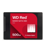 WD RED SSD 3D NAND WDS500G1R0A 500GB SATA/600 Powered by SanDisk, (R:560, W:530MB/s), 2.5"