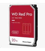 BAZAR - WD RED Pro NAS WD201KFGX 20TB, SATA III 3.5", 512MB 7200RPM, 268MB/s, CMR
