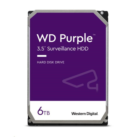 BAZAR VADNY - WD PURPLE WD63PURZ 6TB SATA/600 256MB cache, Low Noise, CMR