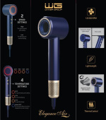 WG - Fén na vlasy WG Elegance Air / blue