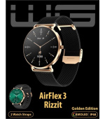 WG - Chytré hodinky AirFlex3 Rizz It / Gold Edition