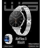WG - Chytré hodinky AirFlex3 Rizz It / Silver Edition