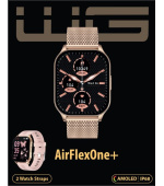 WG - Chytré hodinky WG AirFlexOne+ / smart watch / gold