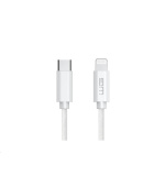 WG - Datový kabel Lightning Mfi na Type-C, 1 metr, 3A, bílá