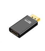 WG - Adaptér display port (male) to HDMI (female) / black