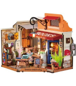 RoboTime Miniatura domečku Knihkupectví na rohu