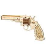 RoboTime 3D dřevěné mechanické puzzle Revolver Corsac