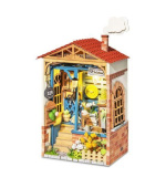 RoboTime miniatura domečku Dvorek snů