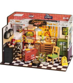 RoboTime Miniatura domečku Garáž