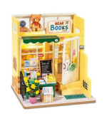 RoboTime Miniatura domečku Medvědí knihkupectví