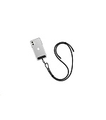 WG Crossbody strap s datovým kabelem Type C – Type C/1.7m/3A/60W/nylon braided/black