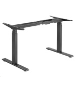 Výškově stavitelný stůl Brateck M08-23DE 2 motory rozsah 620-1280 mm nosnost 100 kg