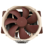 NOCTUA Chladič CPU NH-D15, 2x 140mm, LGA1851, AM5, hnědá/stříbrná