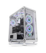 THERMAL TAKE Case Core P6 Snow, ATX, Průhledná bočnice, bílá