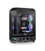 THERMAL TAKE Case The Tower 600, ATX, Průhledná bočnice, 2x 140mm Fan, černá