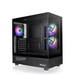 THERMAL TAKE Case View 270 Plus TG ARGB, ATX, Průhledná bočnice, 3x 120mm ARGB Fan, černá