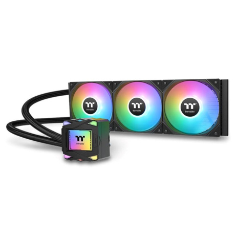 THERMAL TAKE Vodní chladič LA360 ARGB, 3x120mm ARGB, LGA1851, AM5, černá