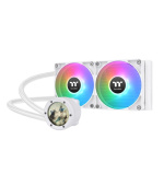 THERMAL TAKE Vodní chladič TH240 V2 Ultra ARGB, 2x120mm ARGB, LGA1851, AM5, bílá