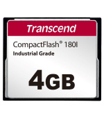 TRANSCEND CompactFlash Card CF180I, 4GB, SLC mode WD-15, Wide Temp.