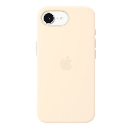 iPhone 17e Silicone Case with MagSafe – Vanilla
