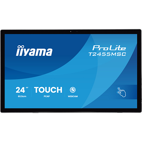 24" LCD iiyama T2455MSC-B2:IPS,FHD,P-CAP,HDMI