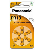 PANASONIC Zinkovzduchová baterie PR-13(48)/6LB AAA 1,2V (Blistr 6ks)