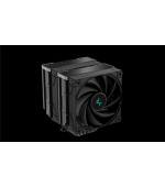 DEEPCOOL CPU Chladič AK620 ZERO DARK, 2x120mm, LGA1851, AM5, černá
