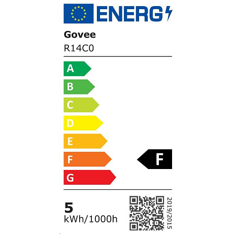 Govee Smart žárovka G80 RGBWW 5W-40W 500lm E27 Long Life, Matter