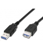 PremiumCord Prodlužovací kabel USB 3.0 Super-speed 5Gbps A-A, MF, 9pin, 2m