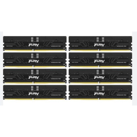 KINGSTON DIMM DDR5 128GB (Kit of 8) 5600MT/s CL36 FURY Renegade Pro ECC Reg PnP