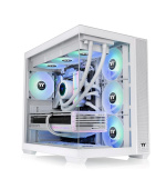 THERMAL TAKE Case View 380 TG ARGB, ATX, Průhledná bočnice, 4x 120mm ARGB Fan, bílá