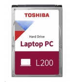 TOSHIBA HDD L200 Laptop PC (SMR) 2TB, SATA III, 5400 rpm, 128MB cache, 2,5", 9,5mm, BULK