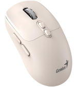 GENIUS myš NX-8080S BT/ duální Bluetooth + 2,4GHz/ 1600 dpi/ Copilot/ bezdrátová/ tichá/ béžová