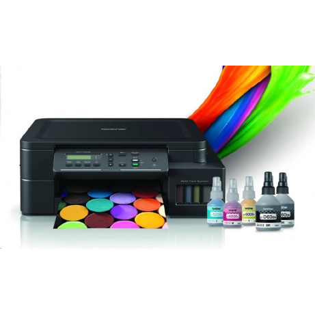 BAZAR - BROTHER multifunkce inkoustová DCP-T520W - A4 128MB 1200x6000 17ppm 150listů USB 2.0 WIFI - INKTANK - pošk. obal