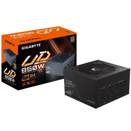 GIGABYTE zdroj UD850GM PG5, 850W, 80+ Gold, 120mm fan