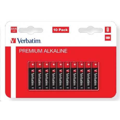 VERBATIM  Alkalická Baterie AAA 10 Pack / LR3