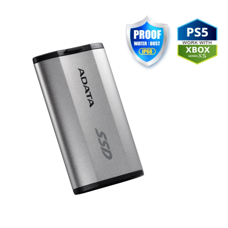 BAZAR - ADATA External SSD 1TB SD810 USB 3.2 USB-C, Stříbrná - Poškozený obal (Komplet)