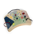 small foot Motorická deska s LED světly a vypínači