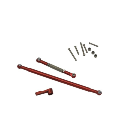 Tyč řízení + servo páka pro model Jeep Rubicon MN-128 a Mercedes Benz G500, G63 D2U-08